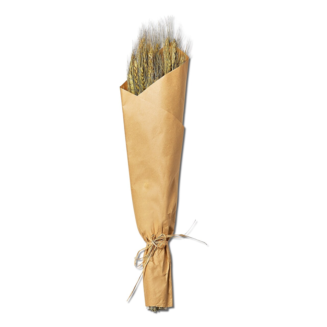 Natural Dried Plants Flower Wheat Bunch, 20 Inch, Indoor Door Use Only